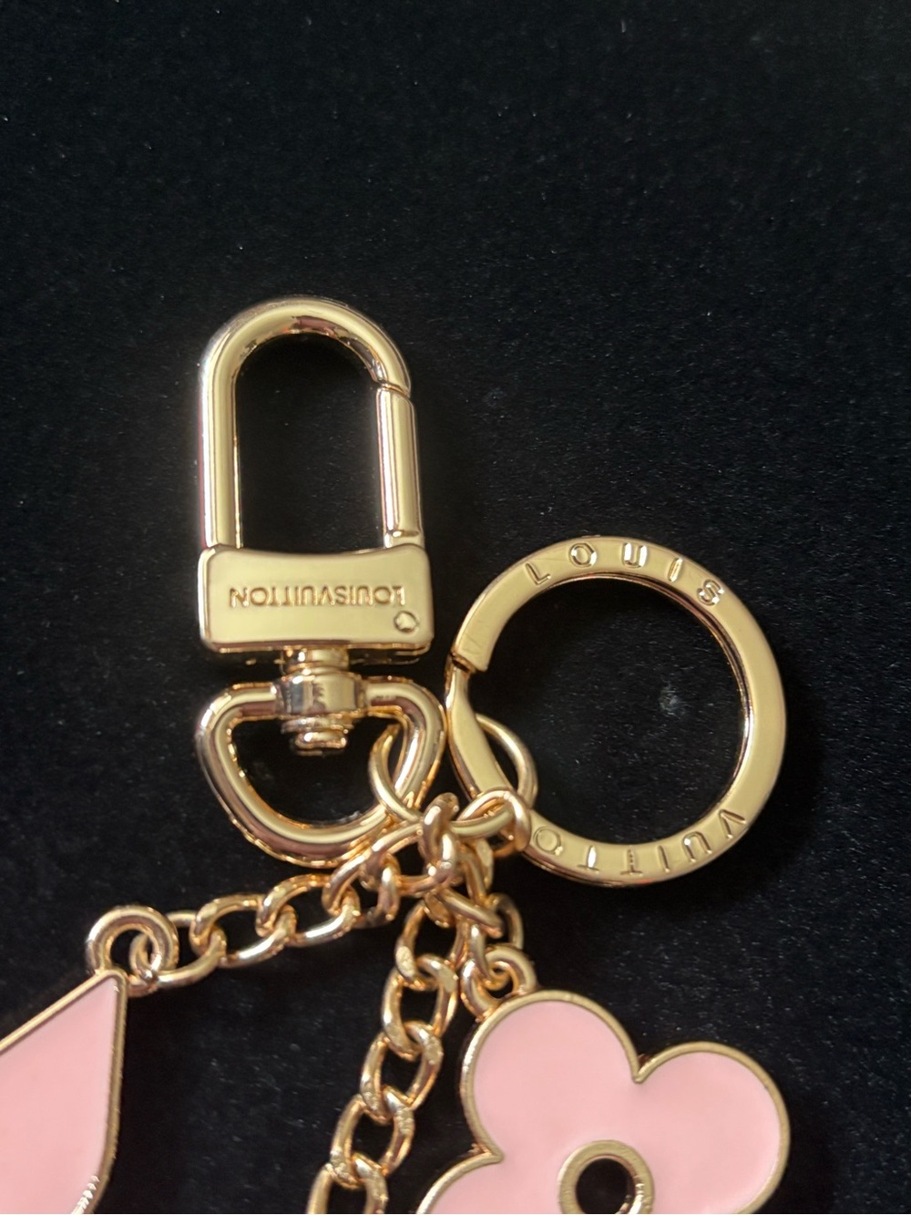 Designer-Inspired Stainless Steel Keychain - Picture 2 of 4